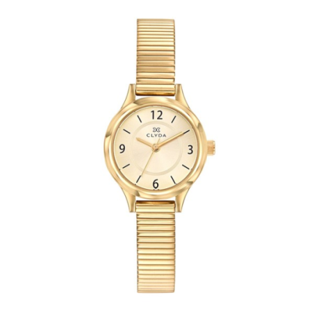 Montre CLYDA tout acier doré Montre CLYDA tout acier doré
