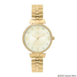 Montre CLYDA tout acier doré