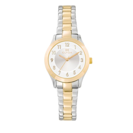 Montre CLYDA tout acier bicolore