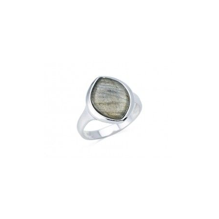Bague argent labradorite verte Bague argent labradorite verte