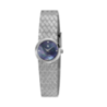 Montre LIP Henriette tout acier fond bleu bracelet manchette Montre LIP Henriette tout acier fond bleu bracelet manchette
