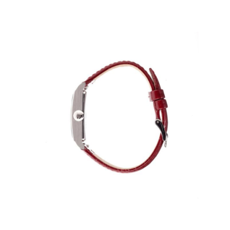 Montre dame LIP Churchill T18 acier bracelet cuir rouge Montre dame LIP Churchill T18 acier bracelet cuir rouge