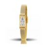Montre LIP tout acier doré cadran rectangulaire Montre LIP tout acier doré cadran rectangulaire
