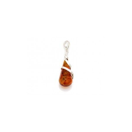 Pendentif argent ambre Pendentif argent ambre