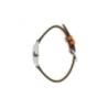 Montre LIP Churchill C18 boite carré acier bracelet cuir marron Montre LIP Churchill C18 boite carré acier bracelet cuir marron