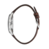 Montre LIP Himalaya cadran acier fond vert foncé bracelet cuir marron Montre LIP Himalaya cadran acier fond vert foncé bracelet cuir marron