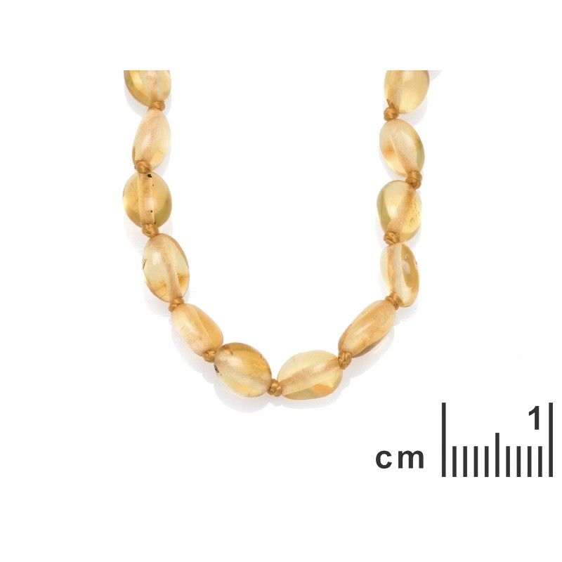 Collier bébé ambre miel