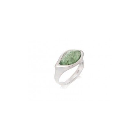 Bague argent aventurine