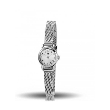 Montre dame LIP Henriette acier bracelet milanais Montre dame LIP Henriette acier bracelet milanais