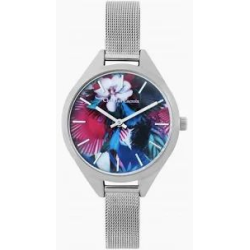 Montre dame CHRISTIAN LACROIX tout acier bracelet milanais