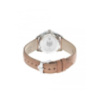 Montre LIP Himalaya fond blanc bracelet cuir marron