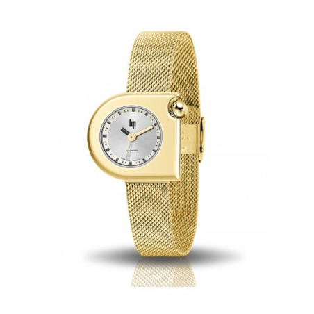 Montre LIP Mach 2000 Mini tout acier doré