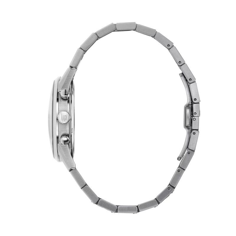 Montre LIP Himalaya chrono tout acier fond bleu