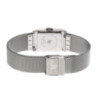 Montre LIP Churchill C18 boite carré tout acier bracelet milanais