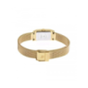 Montre LIP tout acier doré cadran rectangulaire