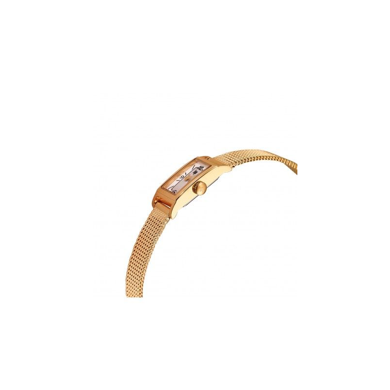 Montre LIP tout acier doré cadran rectangulaire
